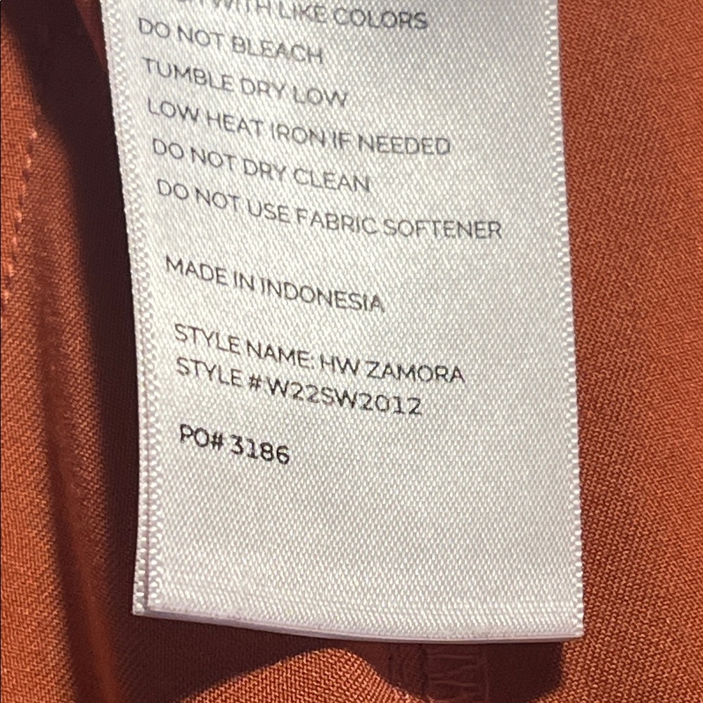 Figs Zamora Jogger Scrub Pants / Limited Edition Terracotta - Picture 11 of 11